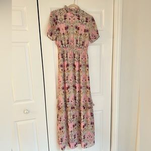 Vero Moda Maxi Floral Dress Size Small